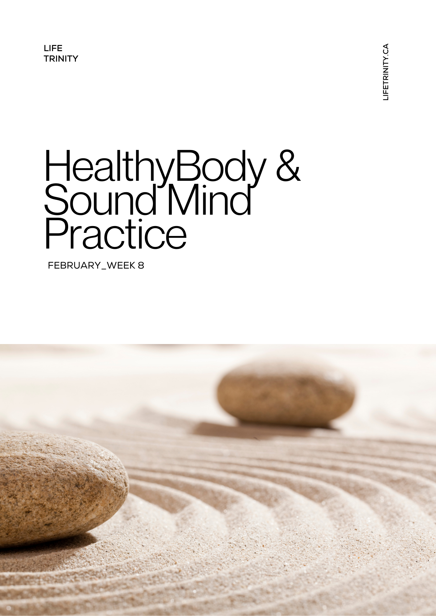 Life Trinity Week 8 A complete self-care reset | Wear. Eat. Move. Total Wellness PDF Bundle