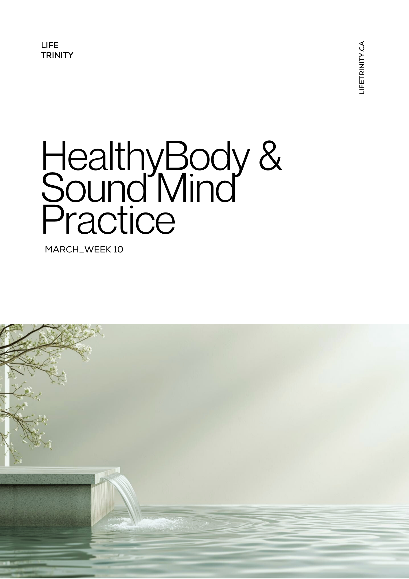 Life Trinity Week 10 Renewal & Light Cleansing Ritual | Wear. Eat. Move. Total Wellness PDF Bundle