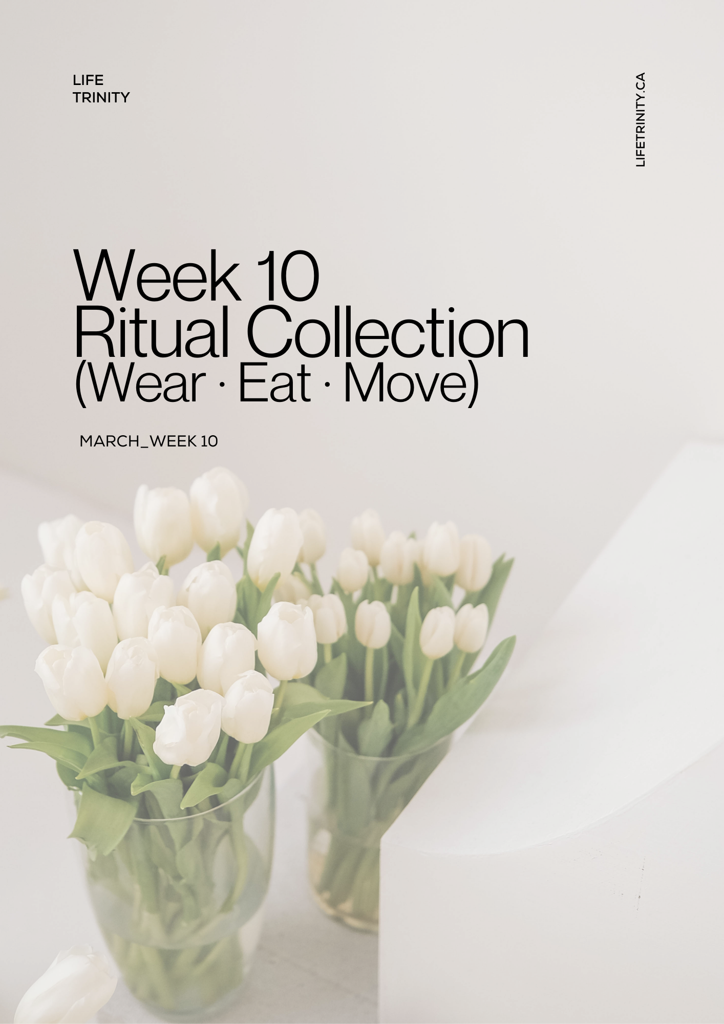 Life Trinity Week 10 Renewal & Light Cleansing Ritual | Wear. Eat. Move. Total Wellness PDF Bundle