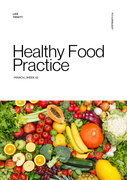 Week 12 What to Eat | Create a Light & Clean Spring Eating Rhythm (PDF Guide)